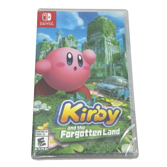 NINTENDO Switch - Kirby and the Forgotten Land Video Game - Unopened - Picture 1 of 7
